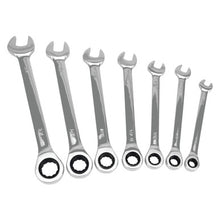Load image into Gallery viewer, Performance Tool W1091 7 pc. SAE Ratcheting Wrench Set