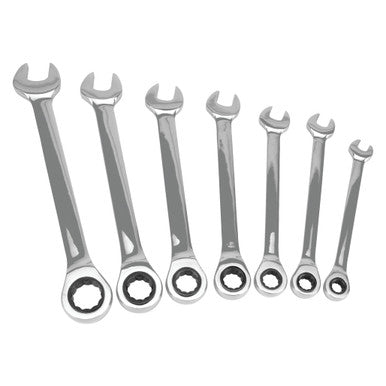 Performance Tool W1092 7 pc. Metric Ratcheting Wrench Set