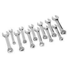 Load image into Gallery viewer, Performance Tool W1157 12 pc. Stubby SAE &amp; Metric Wrench Set