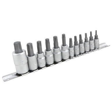 Performance Tool W1335 12 pc. Star Bit Socket Set
