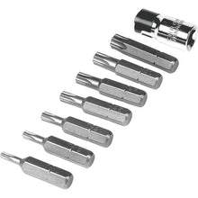 Load image into Gallery viewer, Performance Tool W1386 8 pc. Tamper Resist Star Bit Set