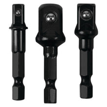 Load image into Gallery viewer, Performance Tool W1390 3 pc. Power Drill Socket Adapter Set