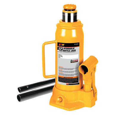 Performance Tool W1632 12 Ton Hydraulic Bottle Jack