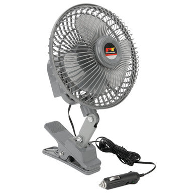 Performance Tool W1658 12V Oscillating Fan w/Clamp