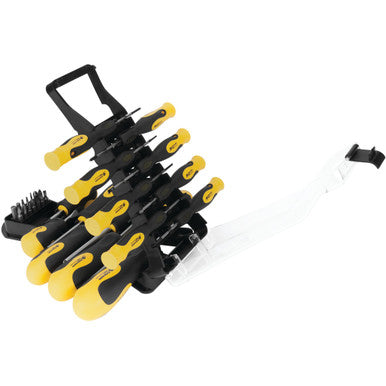 Performance Tool W1718 30 pc. Screwdriver Set w/Rack