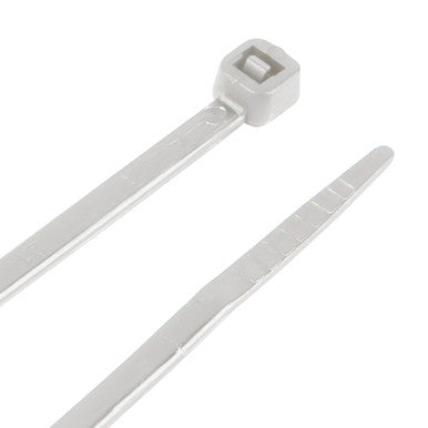 Performance Tool W2908 100 pc. 8" White Cable Ties UV/40 lb.