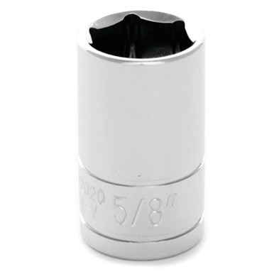 Performance Tool W32020 1/2" DR x 5/8" Chrome Socket - 6 Pt.