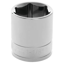 Load image into Gallery viewer, Performance Tool W32036 1/2" DR x 1-1/8" Chrome Socket - 6 Pt.