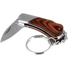 Load image into Gallery viewer, Performance Tool W3209 Mini Folding Knife Wood Handle