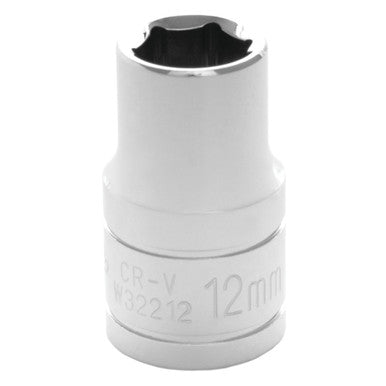 Performance Tool W32212 1/2" DR x 12mm Chrome Socket - 6 Pt.