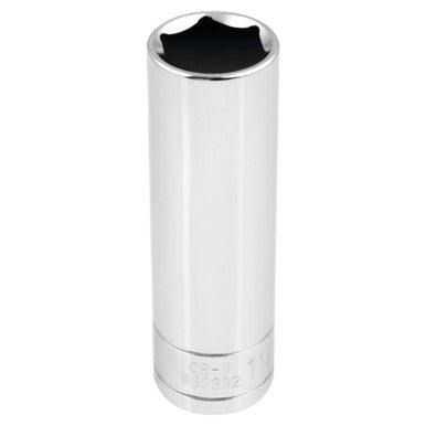 Performance Tool W32322 1/2" DR x 11/16" Deep Socket - 6 Pt.