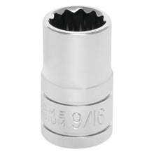 Load image into Gallery viewer, Performance Tool W32518 1/2&quot; DR 9/16&quot; Chrome Socket - 12 Pt.