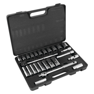 Performance Tool W32901 26 pc. 1/2" Dr. SAE Socket Set