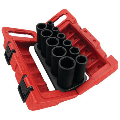 Performance Tool W32917 1/2" Dr. X-Trax Metric Socket Set