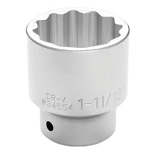 Load image into Gallery viewer, Performance Tool W34554 3/4" DR x 1-11/16" Chrome Socket - 12 Pt.