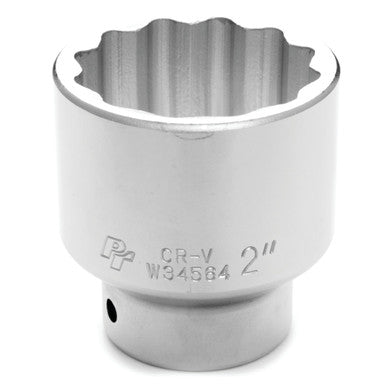 Performance Tool W34564 3/4" DR x 2" Chrome Socket - 12 Pt.