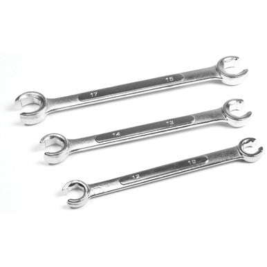 Performance Tool W350M 3 pc. Metric Flare Nut Wrench Set