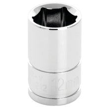 Load image into Gallery viewer, Performance Tool W38212 3/8" DR x 12mm Chrome Socket - 6 Pt.