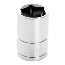 Load image into Gallery viewer, Performance Tool W38213 3/8" DR x 13mm Chrome Socket - 6 Pt.
