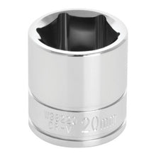 Load image into Gallery viewer, Performance Tool W38220 3/8&quot; DR x 20mm Chrome Socket - 6 Pt.