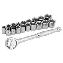 Load image into Gallery viewer, Performance Tool W38301 19 pc. 3/8" Dr. Socket Set