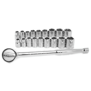 Performance Tool W38302 17 pc. 1/2" Dr. Socket Set