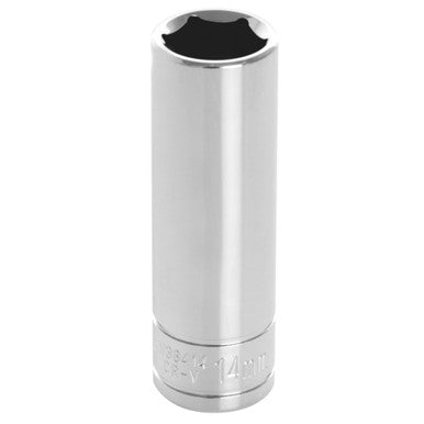 Performance Tool W38414 3/8" DR x 14mm Deep Socket - 6 Pt.