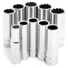Load image into Gallery viewer, Performance Tool W38700 10 pc. 3/8" Dr. 12pt Metric Socket Set