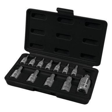 Performance Tool W38804 12 pc. Star Plus Bit Socket Set