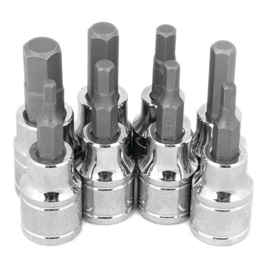Performance Tool W38870 8 pc. 3/8" Dr. SAE Hex Bit Set