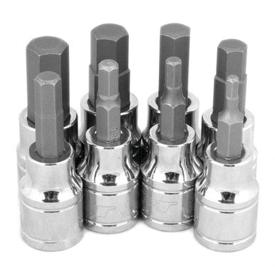 Performance Tool W38890 8 pc. 3/8" Dr. Metric Hex Bit Socket Set