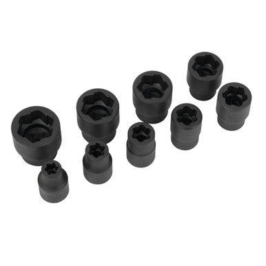 Performance Tool W38917 9 pc. 3/8" Dr. Metric Bolt Extractor Set