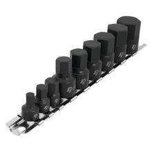 Load image into Gallery viewer, Performance Tool W38963 9 pc. Impact SAE Hex Bit Socket Set