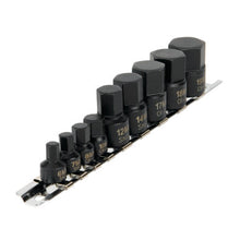 Load image into Gallery viewer, Performance Tool W38964 9 pc. Impact Metric Hex Bit Socket Set