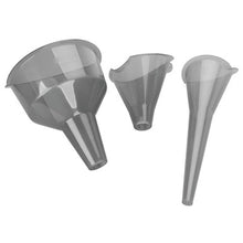 Load image into Gallery viewer, Performance Tool W4053 3 pc. Clear View Funnels (1/2 pt &amp; 1 qt)