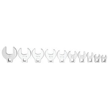Load image into Gallery viewer, Performance Tool W453 10 pc. SAE Crowfoot Wrench Set
