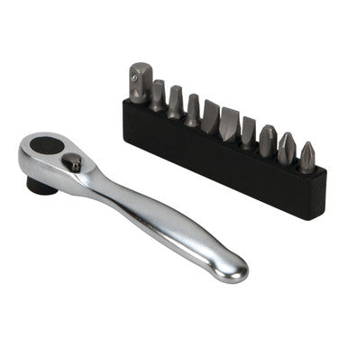 Performance Tool W475 1/4" Dr. Mini Ratchet w/Bits