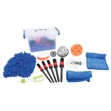 Performance Tool W4992 16 pc. Power Brush Detailing Kit
