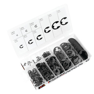 Performance Tool W5208 300 pc. E-Clip Assortment