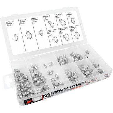 Performance Tool W5215 70 pc. Grease Fitting Assortment