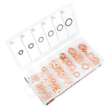 Load image into Gallery viewer, Performance Tool W5217 110 pc. Copper Washer Assortment