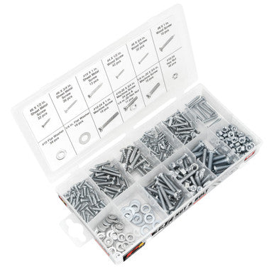 Performance Tool W5221 347 pc. SAE Nuts & Bolts Assortment