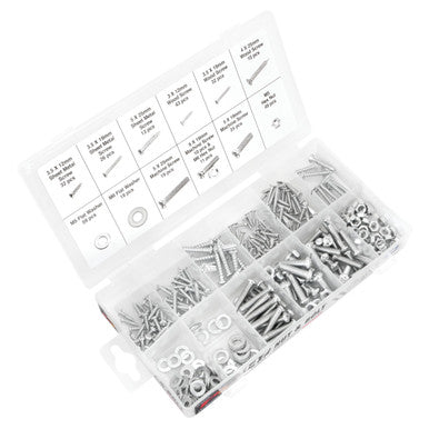 Performance Tool W5222 347 pc. Metric Nuts & Bolts Assortment