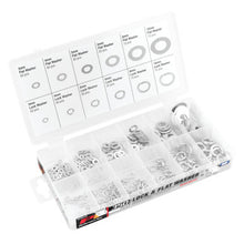 Load image into Gallery viewer, Performance Tool W5245 350 pc. Lock &amp; Flat Washer Assortment