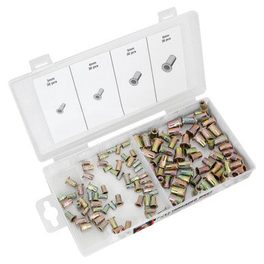 Performance Tool W5252 120 pc. Metric Threaded Rivet Assortment