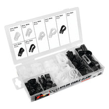 Load image into Gallery viewer, Performance Tool W5260 120 pc. Nylon Cable Clamp Assortment