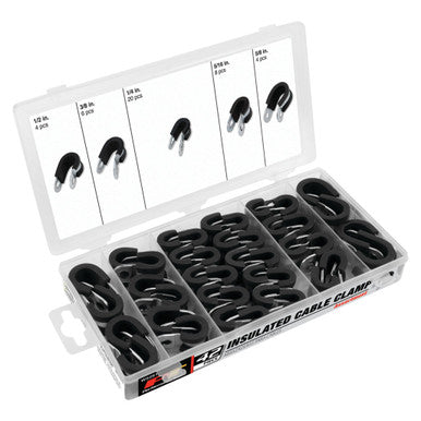 Performance Tool W5261 42 pc. Insulated Clamp Assortment