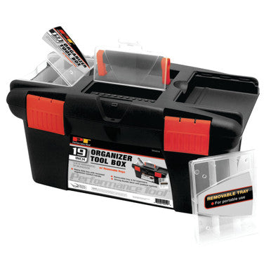 Performance Tool W54019 19" Plastic Tool Box