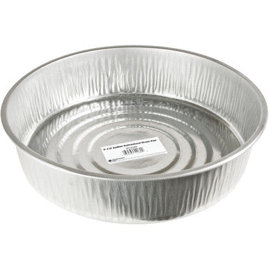 Performance Tool W54280 Galvanized Drain Pan, 13L (3.5Gal)
