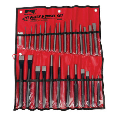 Performance Tool W754 28 pc. Punch & Chisel Set